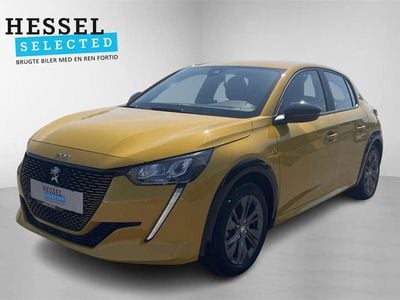 Gul Brugt 2022 Peugeot e-208 Active Hatchback | 131.900 kr. (Fair pris)