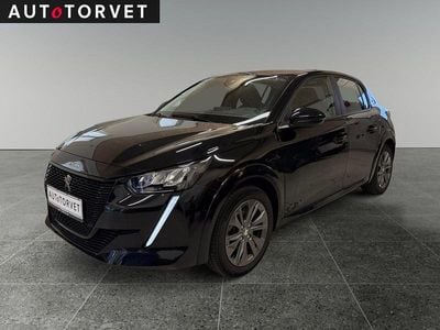 Sort Brugt 2023 Peugeot e-208 Active Hatchback | 124.700 kr. (Super pris)