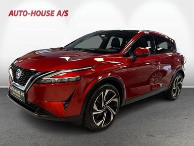 Rød Brugt 2022 Nissan Qashqai Tekna+ SUV | 259.990 kr. (Fair pris)