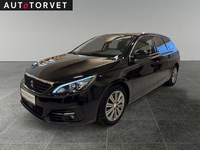 Sort Brugt 2020 Peugeot 308 Allure Stationcar | 92.700 kr.