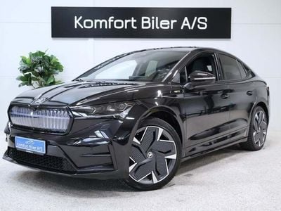 Sortmetal Brugt 2023 Skoda Enyaq iV RS SUV | 328.900 kr. (God pris)