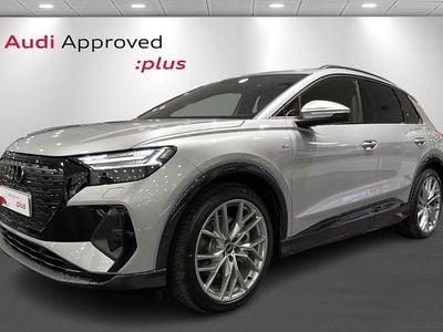 Sølvmetal Brugt 2025 Audi Q4 e-tron S-Line SUV | 479.900 kr.