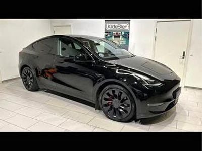 Brugt Tesla Model Y Performance 392 kW (534 HK) 2023 Sort SUV