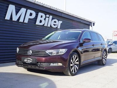 Bordeauxmetal Brugt 2015 VW Passat Comfortline Stationcar | 124.900 kr. (God pris)
