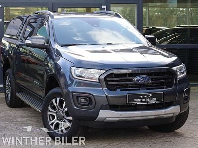 Grå Brugt 2020 Ford Ranger Wildtrack Afhentning | 234.900 kr.
