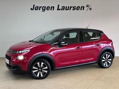 Rødmetal Brugt 2019 Citroën C3 Start Hatchback | 69.800 kr. (God pris)