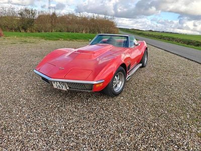 Brugt Chevrolet Corvette C3 1969 Rød Cabriolet