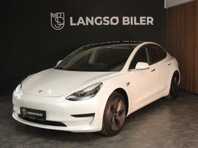 Perlemorshvid Brugt 2020 Tesla Model 3 Long Range Sedan | 199.500 kr. (Fair pris)