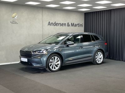 Quartz grey Brugt 2021 Skoda Enyaq iV SUV | 264.900 kr.
