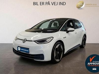 Hvid Brugt 2021 VW ID.3 Pro Performance Hatchback | 122.500 kr. (God pris)