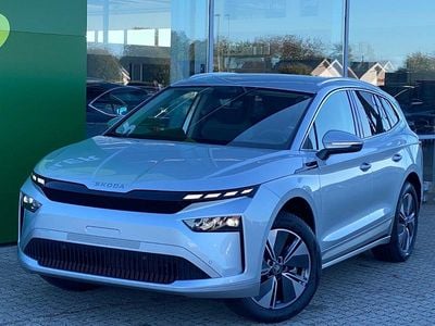 Sølvmetal Ny 2025 Skoda Enyaq iV SUV | 390.000 kr. (Fair pris)