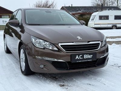 Brugt Peugeot 308 Active 125 HK (91 kW) 2014 Brunmetal Hatchback