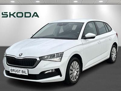 Hvidmetal Brugt 2021 Skoda Scala Tour Hatchback | 184.900 kr. (Fair pris)