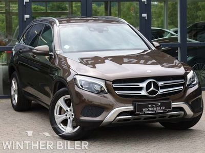 Brunmetal Brugt 2015 Mercedes GLC220 SUV | 259.900 kr. (God pris)