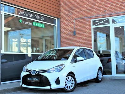 brugt Toyota Yaris Hybrid 1,5 Hybrid E-CVT 100HK 5d Trinl. Gear A+++
