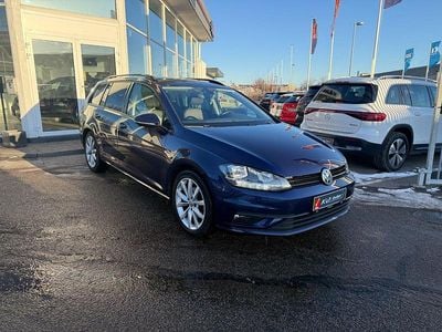 Brugt VW Golf VII Highline 150 HK (110 kW) 2019 Mørkblåmetal Stationcar