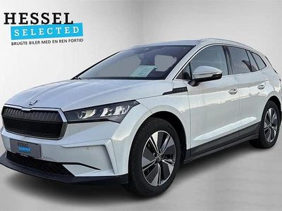 Brugt Skoda Enyaq iV 150 kW (204 HK) 2023 Moon white metallak SUV