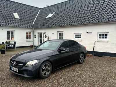 Sort Brugt 2020 Mercedes C220 AMG line Sedan | 274.900 kr. (God pris)
