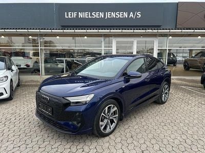 Mørkblåmetal Brugt 2023 Audi Q4 Sportback e-tron S-Line SUV | 284.900 kr. (God pris)