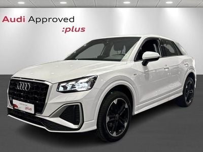Hvid Brugt 2021 Audi Q2 S-Line SUV | 289.900 kr. (Dyr)