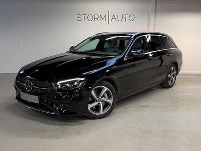 Sortmetal Brugt 2021 Mercedes E300 AMG line Stationcar | 375.000 kr.