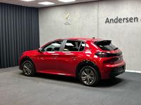 Brugt Peugeot e-208 Style 100 kW (136 HK) 2021 Rød Hatchback