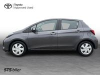 Brugt Toyota Yaris H2 100 HK (73 kW) 2017 Ash grey Hatchback