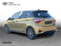 Brugt Toyota Yaris Hybrid H3 100 HK (73 kW) 2019 2sl580 gold/1g3 ash grey Hatchback