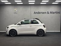 Brugt Fiat 500e La Prima 86 kW (118 HK) 2023 Hvid Cabriolet