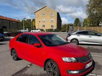 Brugt Skoda Rapid 105 HK (77 kW) 2014 Rød Hatchback