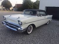 Brugt Chevrolet Bel Air 1957 Hvid Cabriolet