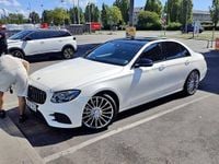Brugt Mercedes E220 AMG line 194 HK (142 kW) 2017 Hvid Sedan