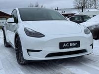 Brugt Tesla Model Y Long Range RWD 255 kW (347 HK) 2024 Hvidmetal SUV