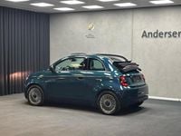 Brugt Fiat 500e Icon 86 kW (118 HK) 2023 Grøn Cabriolet