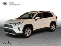 Brugt Toyota RAV4 Hybrid H3 218 HK (160 kW) 2020 070 pearl white SUV