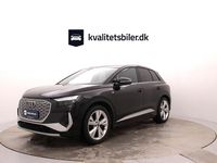 Brugt Audi Q4 e-tron S-Line 150 kW (204 HK) 2023 Sortmetal SUV