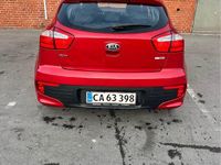 Brugt Kia Rio 83 HK (61 kW) 2015 Rød Sedan