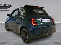 brugt Fiat 500e EL La Prima 118HK Cabr. Trinl. Gear