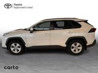 Brugt Toyota RAV4 Hybrid H3 218 HK (160 kW) 2020 070 pearl white SUV