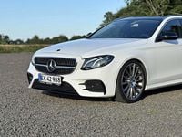 Brugt Mercedes E220 AMG line 194 HK (142 kW) 2017 Hvid Stationcar