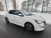 Brugt Peugeot 208 Allure Sky 100 HK (73 kW) 2020 Hvid Hatchback