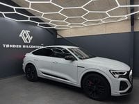 Brugt Audi Q8 e-tron S-Line 300 kW (408 HK) 2024 Hvid SUV
