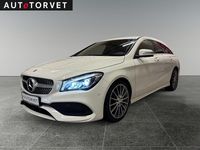 Brugt Mercedes CLA200 Shooting Brake AMG line 136 HK (100 kW) 2017 Hvid Stationcar