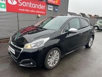 Brugt Peugeot 208 Prestige 100 HK (73 kW) 2019 Sort Hatchback