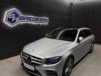 Brugt Mercedes E220 AMG line 194 HK (142 kW) 2018 Sølvmetal Stationcar