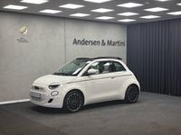Brugt Fiat 500e La Prima 86 kW (118 HK) 2023 Hvid Cabriolet