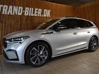 Brugt Skoda Enyaq iV SportLine 150 kW (204 HK) 2021 Sølvmetal SUV