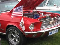 Brugt Ford Mustang Convertible 200 HK (147 kW) 1968 Rød Cabriolet