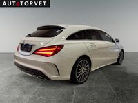 Brugt Mercedes CLA200 Shooting Brake AMG line 136 HK (100 kW) 2017 Hvid Stationcar