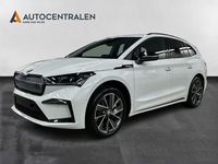 Brugt Skoda Enyaq iV SportLine 210 kW (286 HK) 2024 Hvidmetal SUV